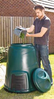 Compost Converter the UK s best-seller Ideal for rapid composting Can reduce the composting time to as little as 21 days Made from recycled plastic with a zinc