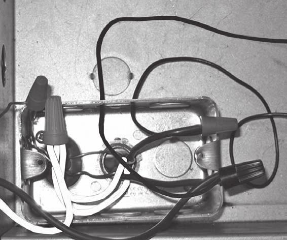 Connect one of the black wires from the blowers to the other pig tail from the module (Figure 11).