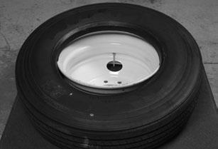 Aluminum wheels typically have symmetrical drop centers so tires can be mounted from either side.
