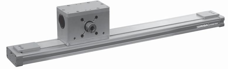Vertical Linear Drive with Toothed Belt and Integrated Recirculating Ball Bearing Guide Series OSP-E.