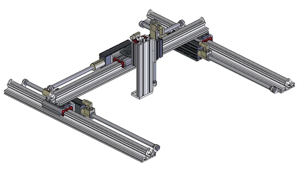 by LL APPLICATION EXAMPLE 3-axis gantry, assembled with