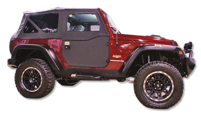Installation Instructions Front 2 Piece Door with Rotary Latch Vehicle Application Jeep JK Wrangler and Jk Wrangler Unlimited (2 Door and 4 Door Models) 2007 and Newer Part Number: 51798 www.bestop.