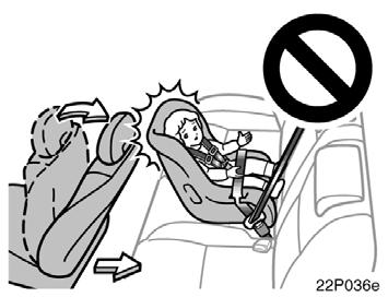 On vehicles with side airbags and curtain shield airbags, do not allow the child to lean his/her head or any part of his/her body against the door or the area of the seat, front or rear pillar or