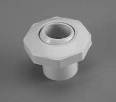slip inlet with snap-in 1/2 in., 3/4 in, 1 in., and pressure test disks, white 200 542003 1-1/2 in. slip inlet with snap-in 1/2 in., 3/4 in, 1 in., and pressure test disks, black 200 INSIDER DIRECTIONAL FITTINGS 540035 1-1/2 in.