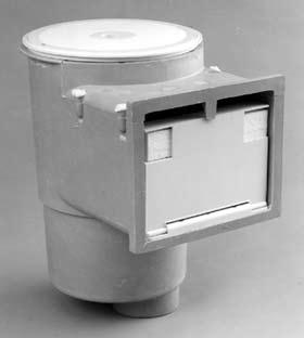U-3 Skimmers (Cont d) SwimQuip Inground Skimmers Dimensions and Performance White Goods - Skimmers SkimClean Skimmer Skimmer for Gunite Pools Featured Highlights Heavy duty fiberglass body Small size
