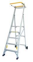 70kg SMOSF08 2000mm 3900mm 26.40kg FULL BOOT FOOT SMOSF05 Omni Transportable, Mobile Platform Ladder.