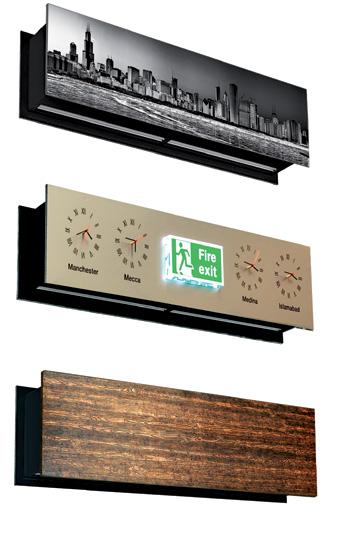 wood logos / signage Examples of customized front panels, to meet