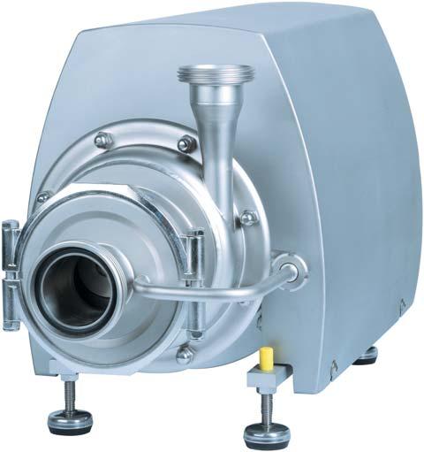 The rotor housing is welded eccentrically to the pump cover and ends in the pump s horizontal suction connection. The TPS series is covering a capacity range up to 69 m3/h and flow heads up to 64 m w.