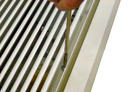 To obtain the best results from the heater, it is essential to avoid the accumulation of dust and dirt within the unit on the air inlet and discharge grilles.