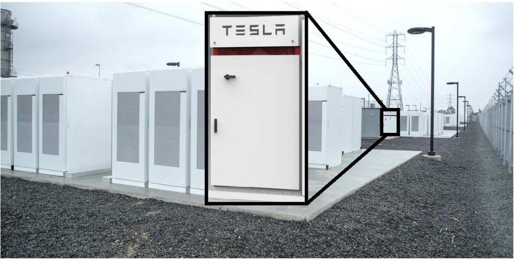 Figure 3 Tesla Southern California Edison installation [3] There are