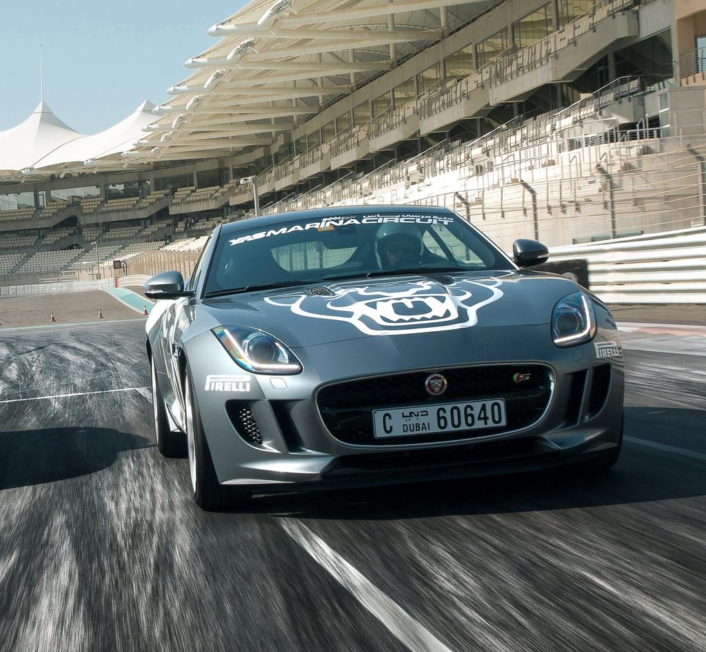 JAGUAR F-TYPE S COUPÉ Experience a drive that takes your breath away and leaves you speechless. Feel the full potential of the Jaguar F-TYPE S from the passenger seat and get your heart pounding.