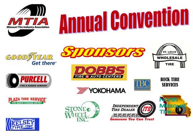 THANK YOU TO OUR 2012 SPONSORS MTIA 2012 Convention Schedule of Events Friday September 7 th, 2012 5pm 9pm Registration Open Trade Show Open 7pm 9pm Welcome Reception, Sponsored by Goodyear Saturday