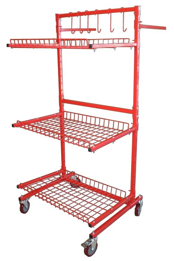 Stands Part Number 1003C Work Bench Part Number 1005C Panel Stand Part Number 2270C Parts Cart Heavy Duty work bench 500 lbs load capacity Prevents creases & dents when assembling doors, hoods,