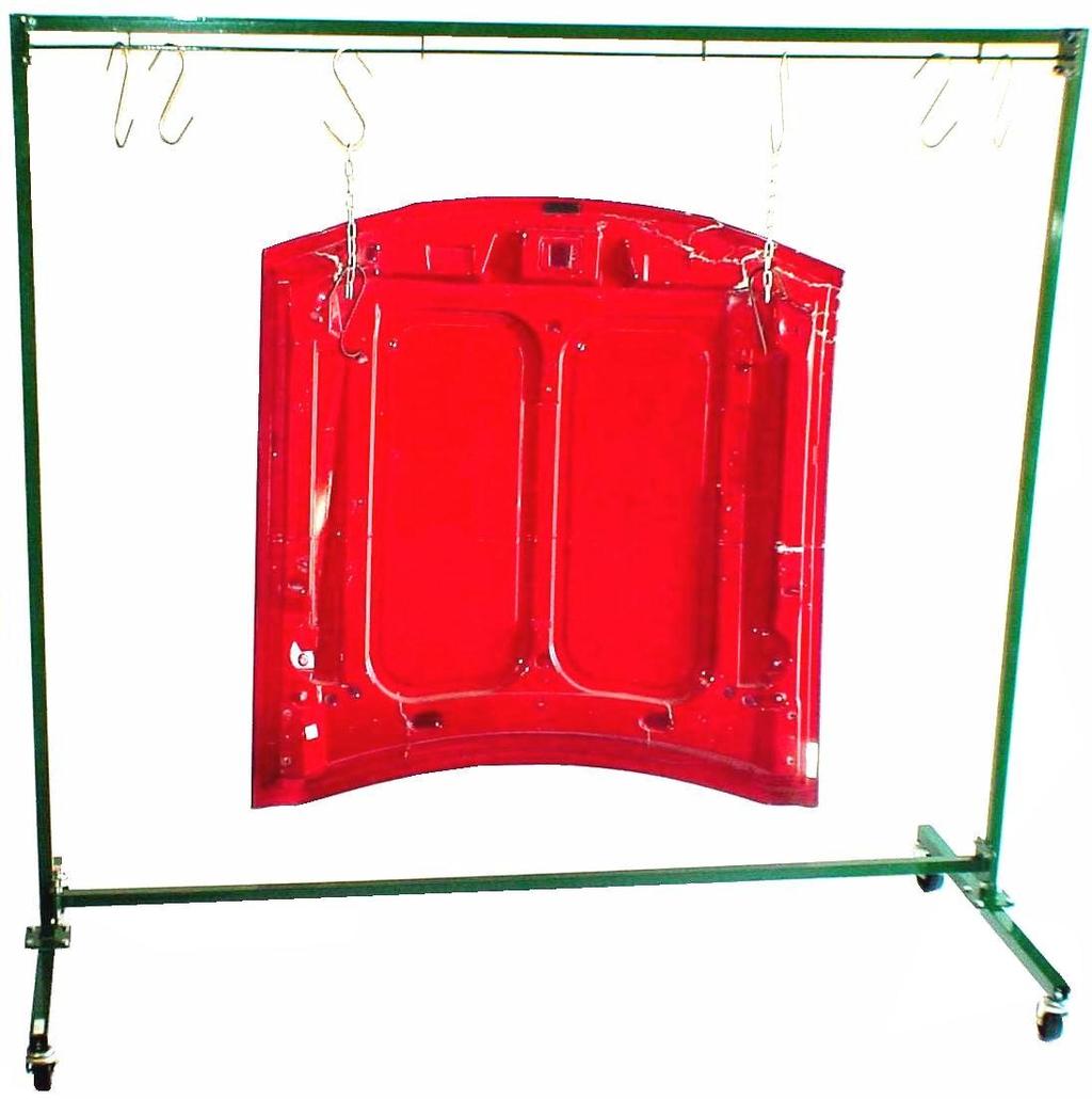 Carts Part Number 2016 Hood Handler Parts Department Use this rack to store hoods and doors Paint and Body Shop Use this rack to provide a safe storage place for Painted hoods