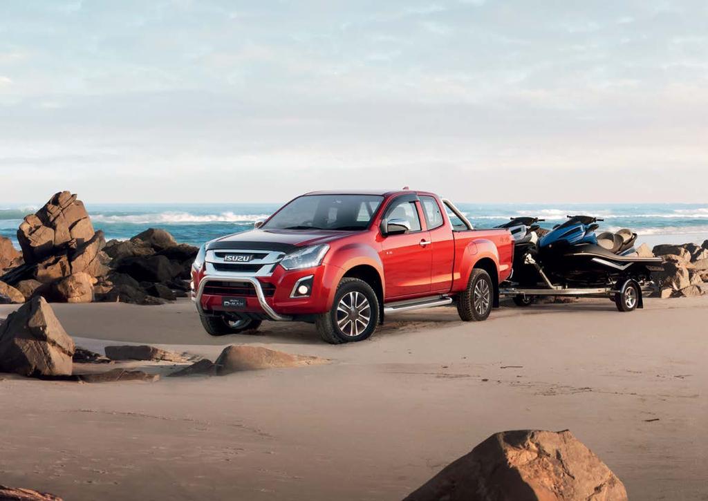 www.isuzuute.com.au Toll Free: 1300 147 898 Specifications, features and availability may vary dealer to dealer and may change without notice. Please refer to isuzuute.com.au or contact your local Isuzu UTE Dealer prior to placing an order to obtain current information on prices, features, specifications and availability.