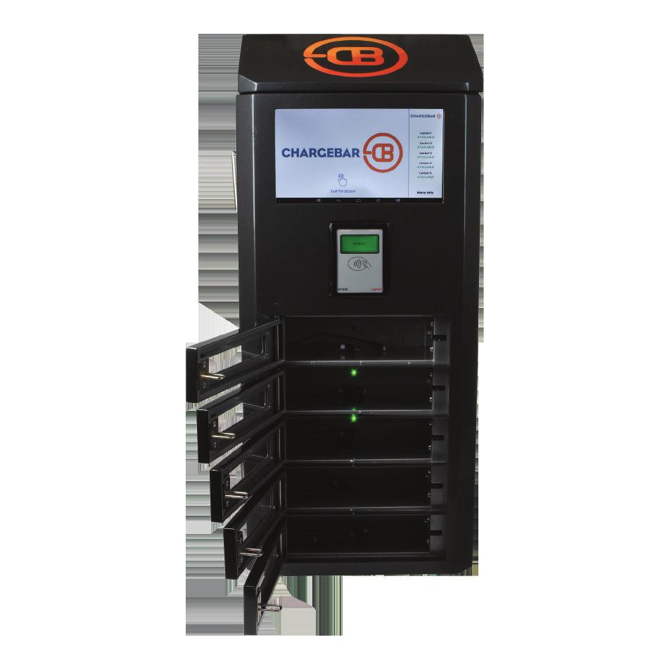 Pay using credit card Self-service kiosk Generate vending revenue Highly safe and secure lockers