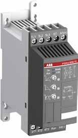 20 SOFTSTARTER CATALOG 1SFC132012C0201 REV E PSR - The compact range Introduction Two-phase controlled Operational voltage: 208...600 V AC Wide rated control supply voltage: 100.