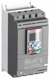 44 SOFTSTARTER CATALOG 1SFC132012C0201 REV E PSTX - The advanced range Introduction Three-phase controlled Detachable keypad rated IP66 (Type 1, 4X,12) Operational voltage: 208 690 VAC Graphical