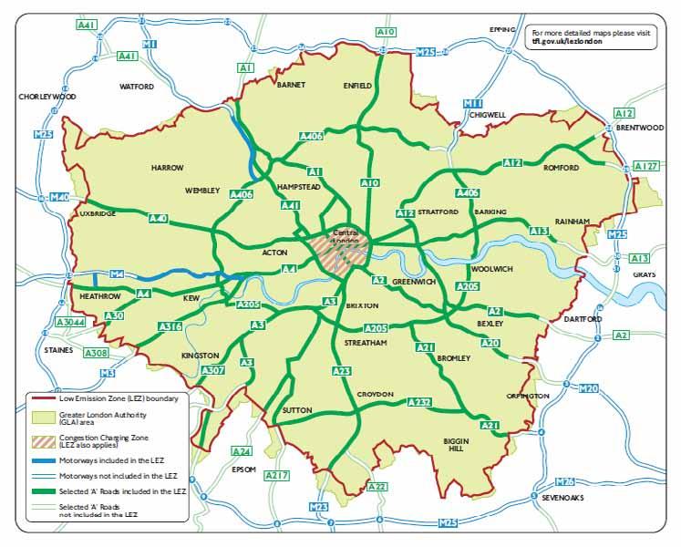 The London Low Emission Zone PM10 Sources