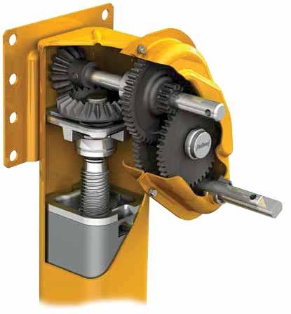 HOLLAND MARK V SERIES MARK V SPECIFY IT, RELY ON IT. BEST Three large in-line, heat treated, ductile iron spur gears for easy lifting and durable performance.