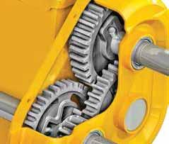 5 YEAR PERFORMANCE GUARANTEE PATENTED* CONSTANT MESH GEARBOX DESIGN The CMS design keeps the gears