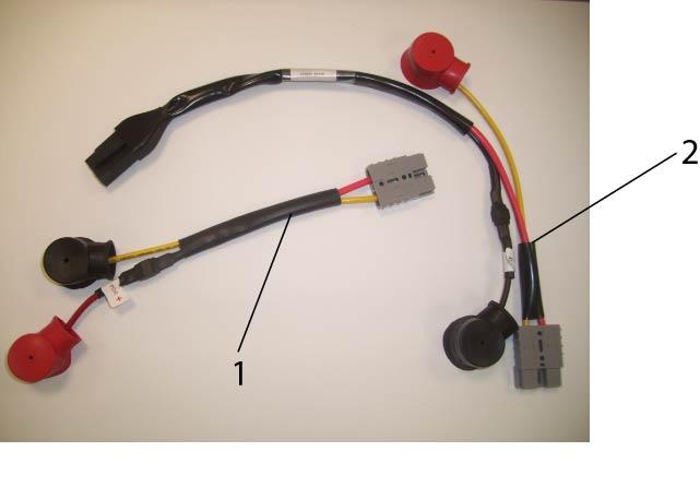 BATTERY LOOMS BATTERY LOOMS 1 034201 BATTERY HARNESS REAR WITH POL CAPS 2 034200 BATTERY HARNESS