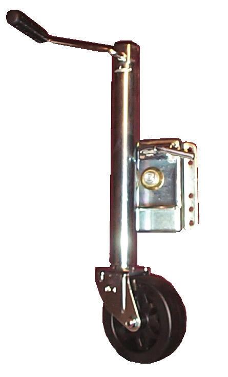 5 Bracket Height TJA-2001 18-309 A-Frame Top Wind Jack (5K) - Standard Height TJA-5000 Easy cranking 8 turns per inch, dependable lift and side load capacity, extra thick A-frame mounting bracket