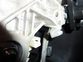 metal spring clips blunt ended tool retaining bracket Vehicle front steering wheel rear Tool Bracket Unclip X Bracket Air bag