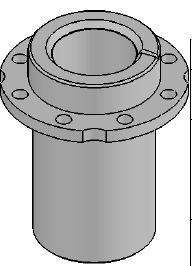 Figure shows photographs of the thrust bearing test pieces used in the elemental friction test. The current design has a flat surface with one groove for oil supply (Figure (a)).