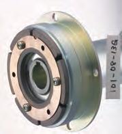 -ACTUATED roduct Lineup 11 Electromagnetic-actuated Clutches - Flange-mounted Type RoHS-compliant Flange-mounted type Stator and rotor are combined and directly mounted on stationary parts, such as