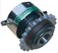Type DSF/TF/AP is a friction torque limiter that can be used in constant slip applications such as tensioning.
