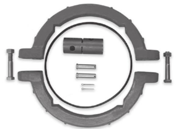 With the Combination Spanner Wrench, turn the Hold Down Nut counter-clockwise and