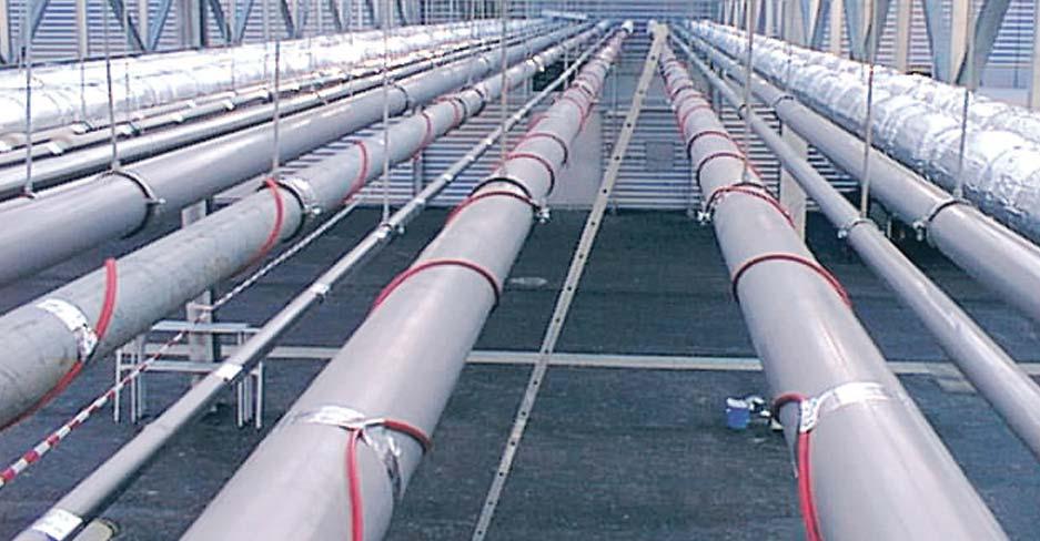 28 3 Pipe tracing 3.1 General information DEVI s pipe tracing systems consist of deviflex heating cables, devireg thermostats and installation accessories.