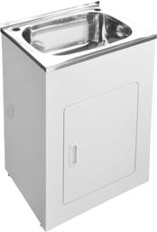tapholes Capacity: 42 litres per bowl laundry trough and cabinet 9504719 0.