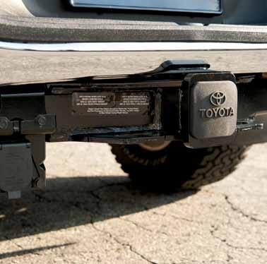 Tow Hitch Receiver Tested and ready for the long haul, the tow hitch receiver is available in two versions.