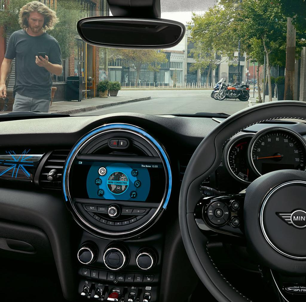 MINI CONNECTED: WELCOME THE WORLD. MINI Connected is the perfect link between your MINI and your digital life.