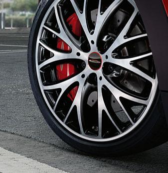 Our dynamically styled JCW accessories create even