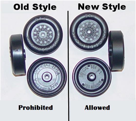 3. The Wheels 3.00 Cars must run the 2009 Official BSA wheel design or newer.