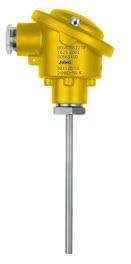 JUMO Safety Performance Compact solution Electronic products Sensors Training courses Thermocouples and RTD temperature probes Over 40 different SIL and PL qualified temperature probes Head and cable