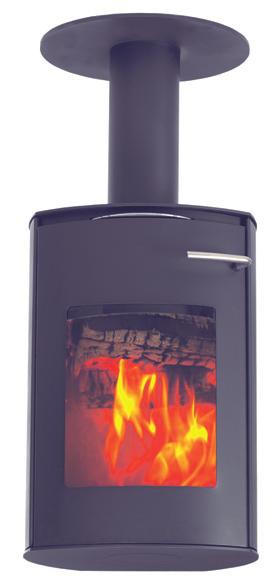 securely in place. When you ve found the right viewing angle for the flames, set the lock in that position.
