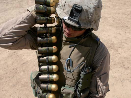 Mercury extended range low velocity ammunition transforms the capability of in-service low velocity grenade launchers by offering double the effective range over conventional low velocity ammunition.