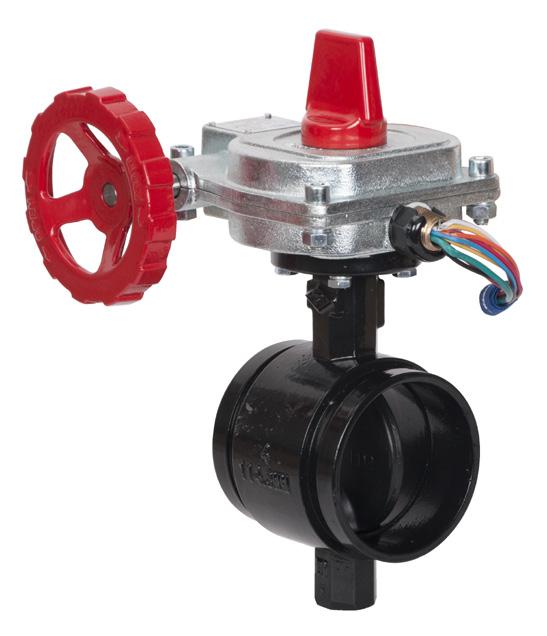 Fig. 67BFVGET UL/FM Grooved End Butterfly Valve with