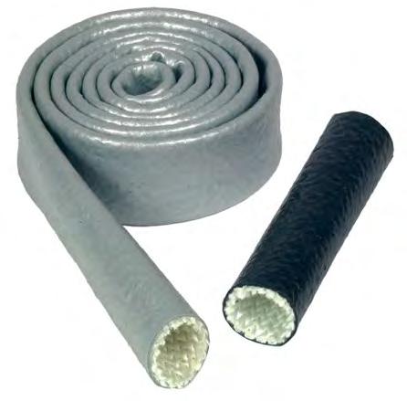SLEEVING PRODUCTS Heat Sleeves Protects from extreme heat exposure. Excellent thermal and abrasion resistance; continuous heat up to 500ºF, short-term exposure thru 2200ºF.