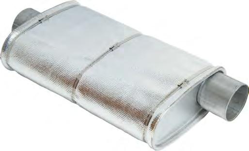 It reduces radiant heat inside vehicle, dampens muffler noise and vibration. Material is abrasion resistant, with a neat attractive appearance. Cover includes stainless steel straps for installation.