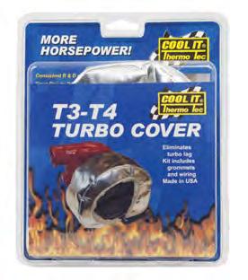 HIGH PERFORMANCE PRODUCTS T3-T4 Turbo Cover T5-T6 Turbo Cover Two easy-fit designs for a T3 T4 or T5 T6 turbine.
