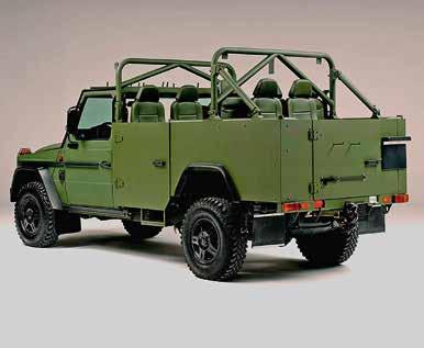 Military Matters #3 The G-Wagen was basking in its newfound popularity in showrooms at this time, and also found favour in new and existing military circles.