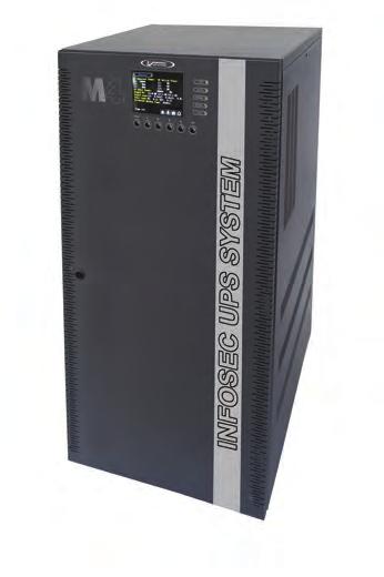 The DB9 communications interface, which allows the M4T UPS devices to communicate with the various workstations and IT servers, can be configured in two ways: either RS232 protocol and InfoPower