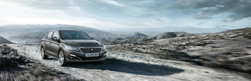 DYNAMIC FROM EVERY POINT OF VIEW. Whatever your destination, the new PEUGEOT 301 follows you in your every move.