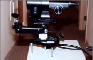 Keratometer Keratometer 1. Keep locks and risers well oiled so base moves freely 2. Keep lenses and mirror around bulb clean 3. Keep occluder tighten 4.