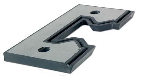 Its outer support of nickel chromium steel offers high rigidity and stability under load.